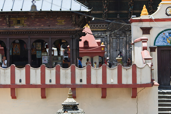 Pashupatinath Temple from across the Bagmati River