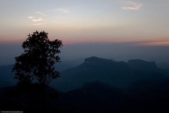 Sunset at Dhoopgand