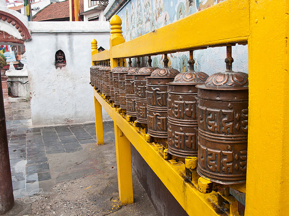 Prayer Wheels @ Boudhanath Stupa