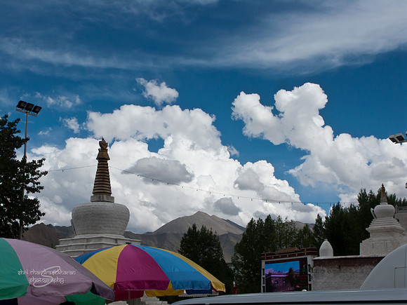 Chorten @ Base of Potala Palace
