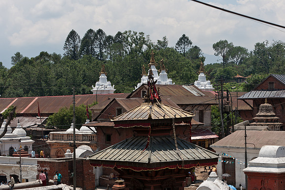 Pashupatinath Temple from across the Bagmati River