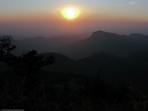 Sunset at Dhoopgand
