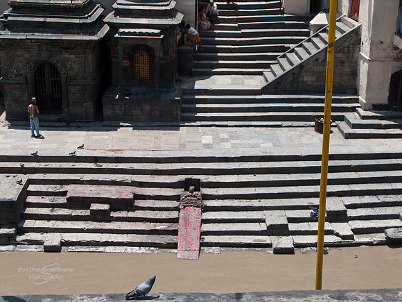 Ghats @ Pashupatinath Temple for performing final rites